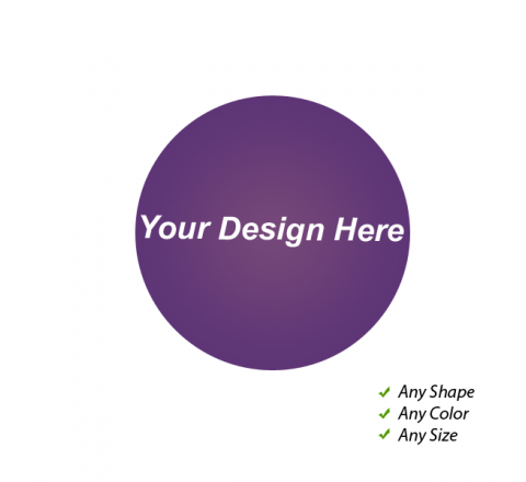 Round Frosted / Etched Labels
