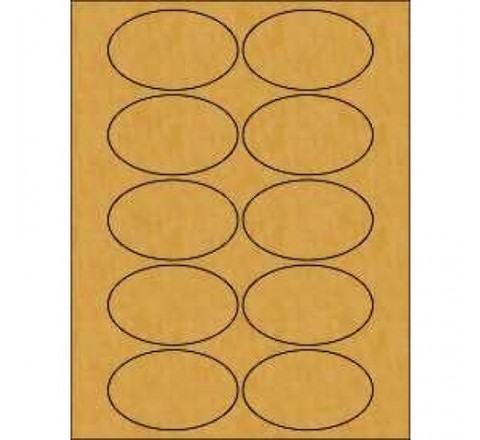 Oval Lip Balm Labels