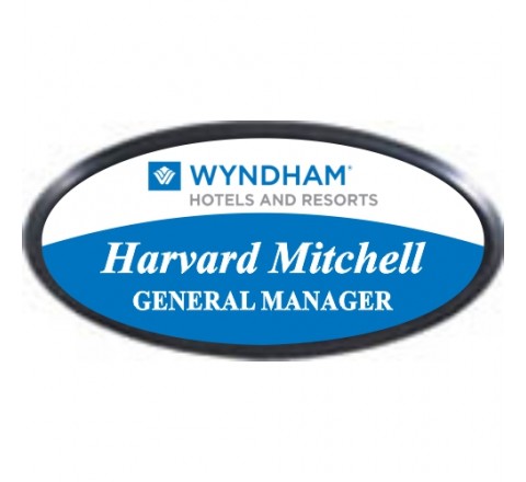 Oval Name Labels 