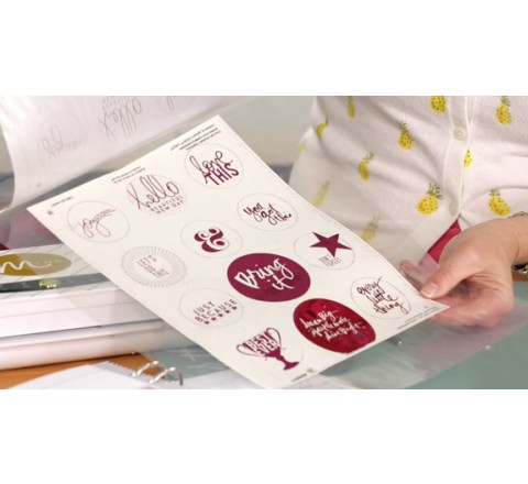 Round Foiled Labels 