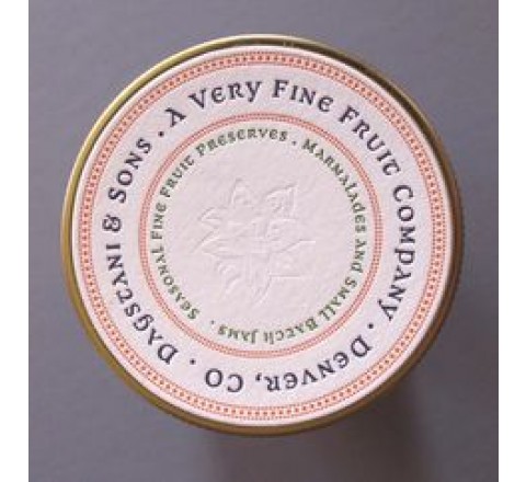 Letterpress Printed Round Labels