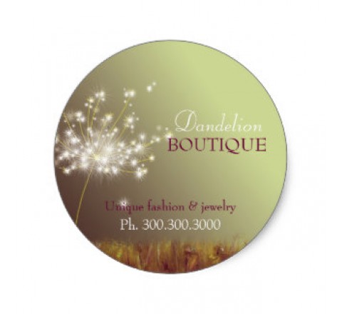 Round Business Labels