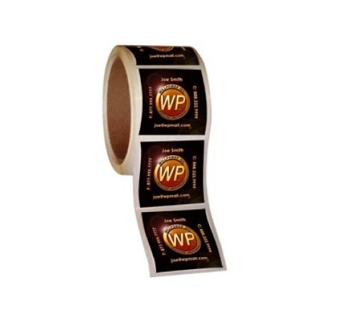 Square Roll Labels Printing